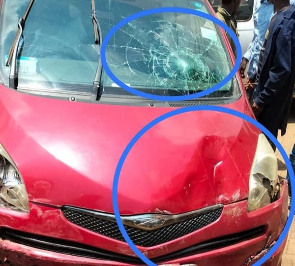 “It was a sad scene” eye witness describe yesterday’s accident scene in Ngong town.
