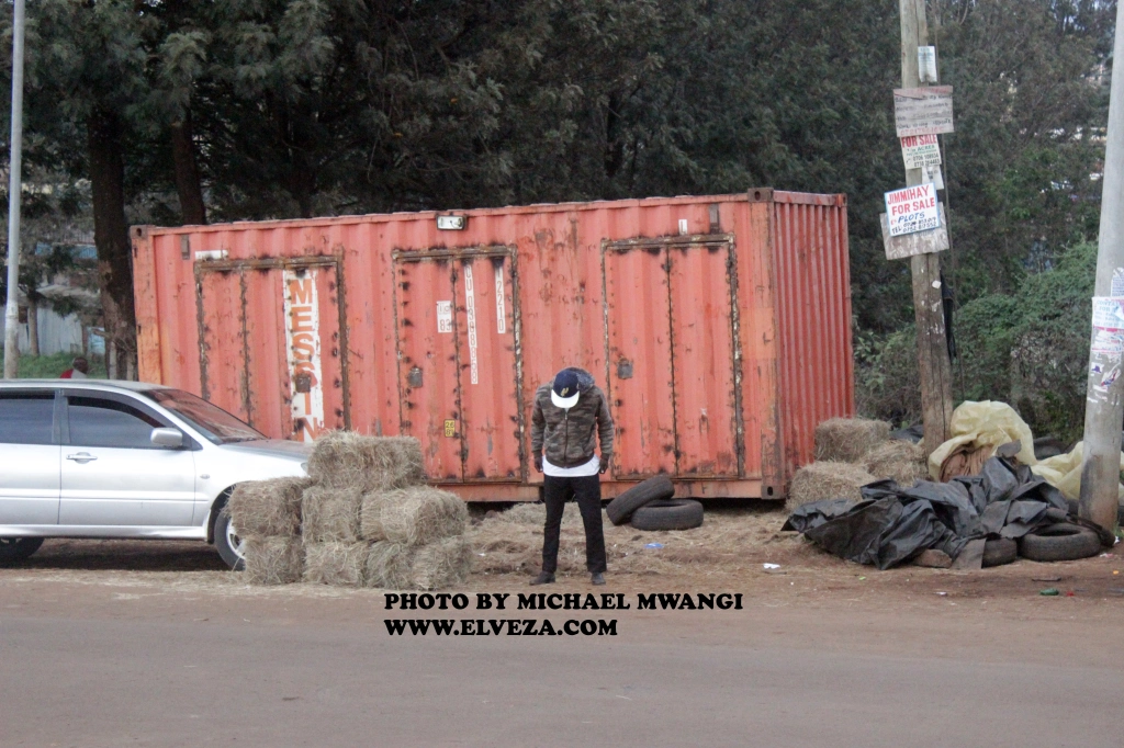 Ngong MCA’S Office looking for the owner of a dumped Container