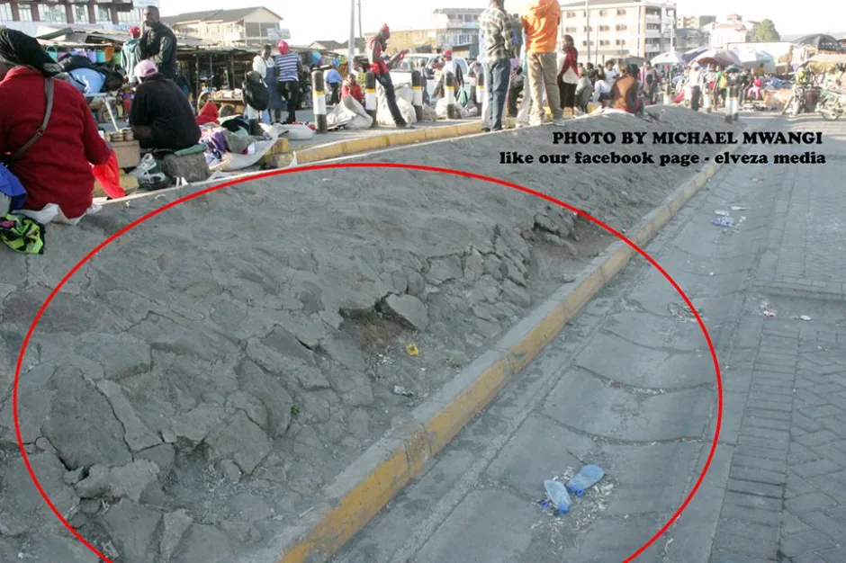 Ngong Bus Park Falling Apart